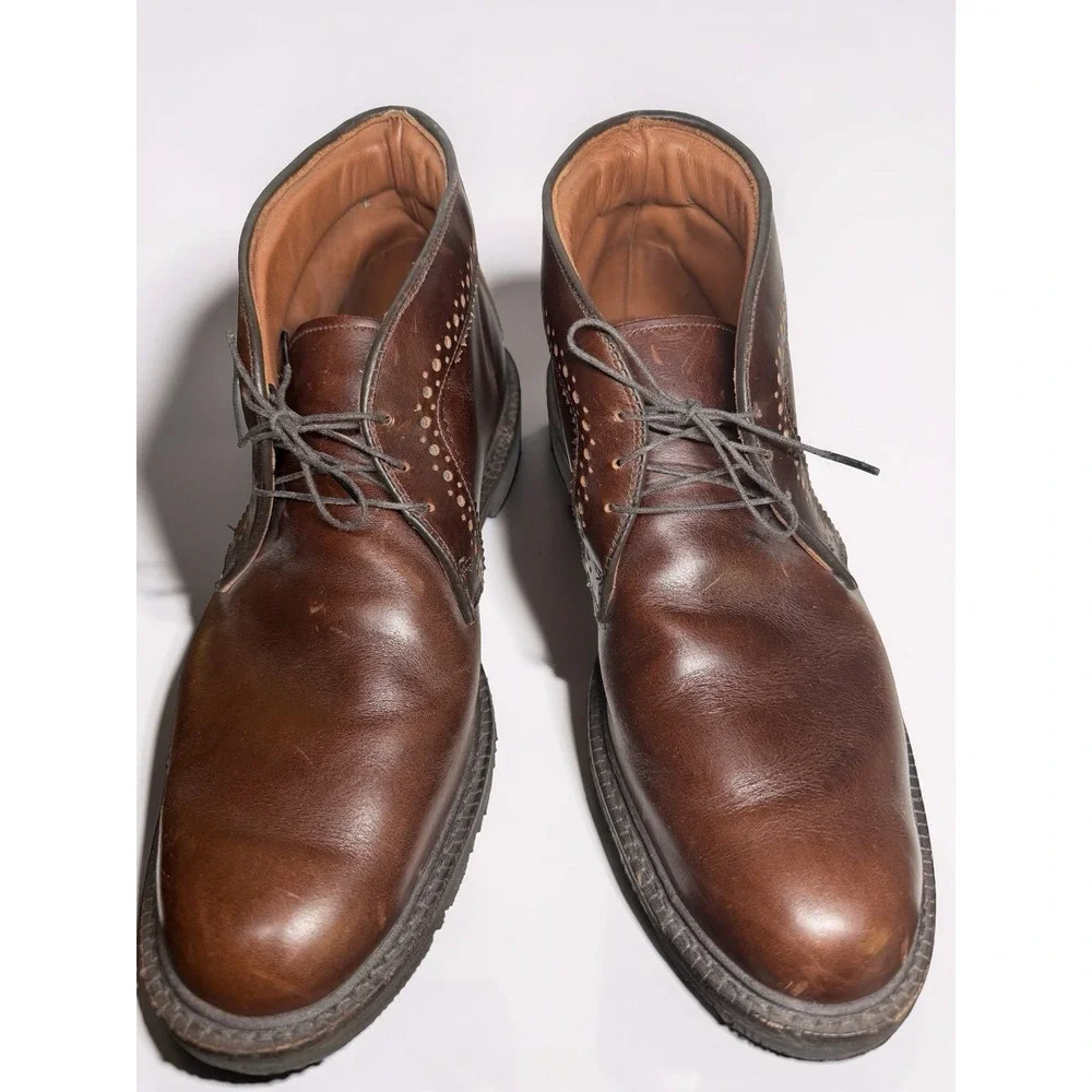 Allen Edmonds Bellevue Chukka Boots in Brown Men's Size 11.5 EUC